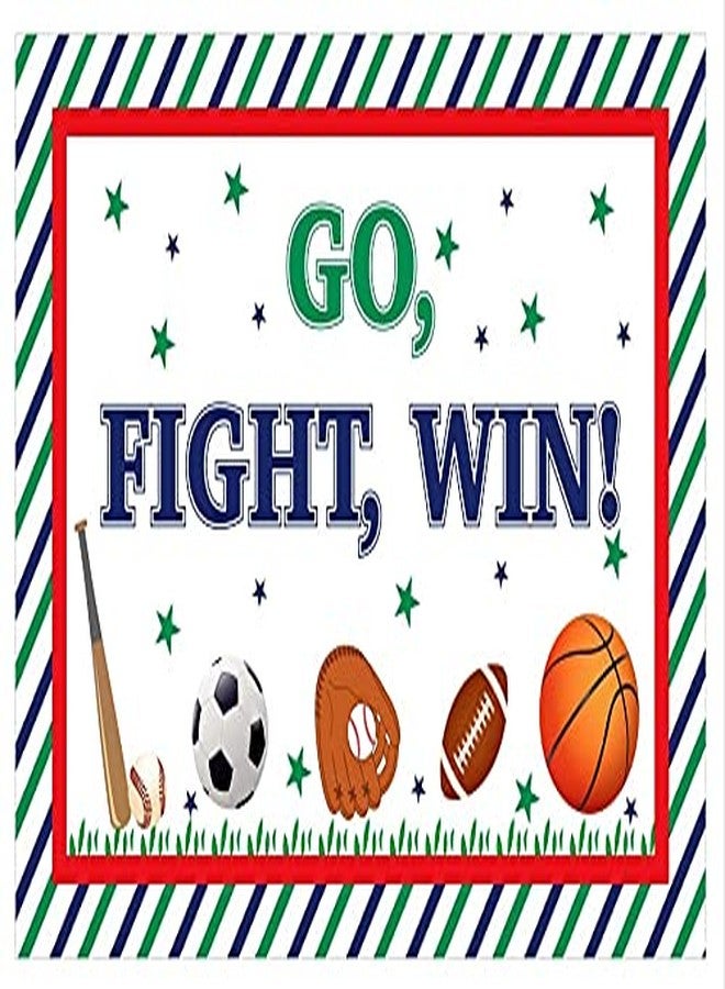 Theme My Party Birthday Decoration Party Supplies for Birthday Boys (Sports - Table Mats) - Image 2